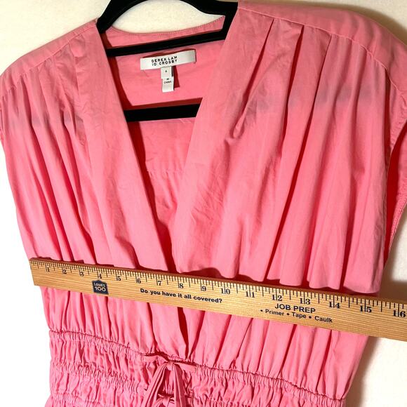 Derek Lam 10 Crosby Women’s Tora Mini Dress Size 6 Sleeveless V-neckline - Picture 7 of 10